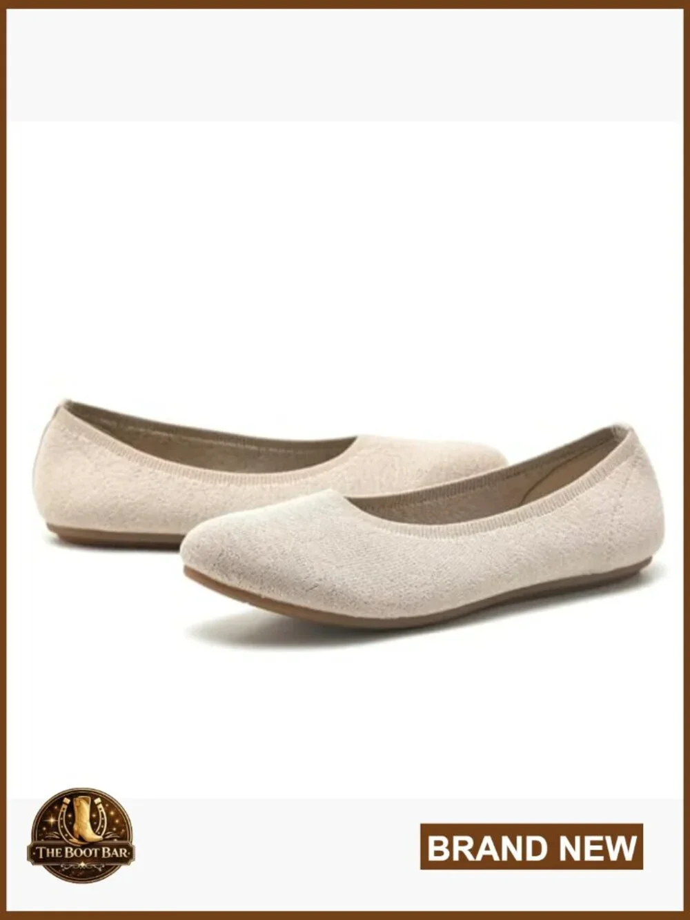 Breathable Knit Slip On Flats Work Walking Shoes Arch Support